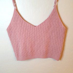 Daisy Knitted Tank and Shorts Set